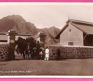 af9317 - YEMEN  -  VINTAGE POSTCARD - Aden, The Scott Market