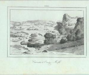 84917 - EGYPT  - VINTAGE Italian Engraving 1800's - NUBIA