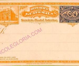 ad6256 - GUATEMALA - POSTAL HISTORY -  Postal STATIONERY CARD 1897