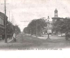 ac4877 - GB  -  VINTAGE POSTCARD:  Lytham - 1908  LANCASHIRE