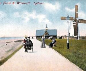 ac4873 - GB  -  VINTAGE POSTCARD:  Lytham - 1911  LANCASHIRE