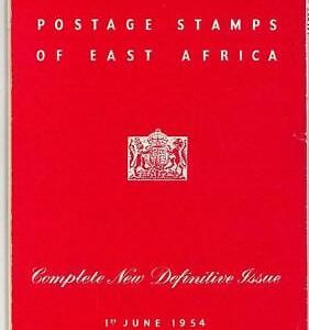 66041 - OST AFRIKA Kenia Uganda Tanganika - PRÄSENTATIONSMAPPE : SG # 167/180