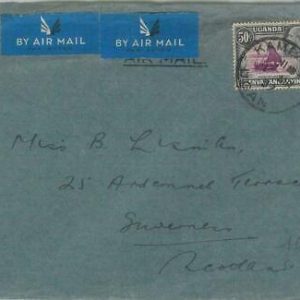 77334 - KENIA UGANDA TANGANIKA - Postgeschichte - BRIEF nach SCHOTTLAND !  1937