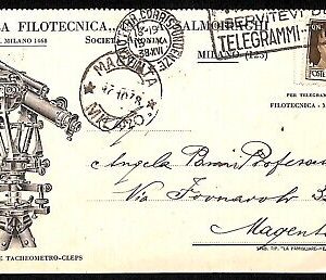 ab2035 - CARTOLINA D'EPOCA - MILANO Città : Pubblicitaria