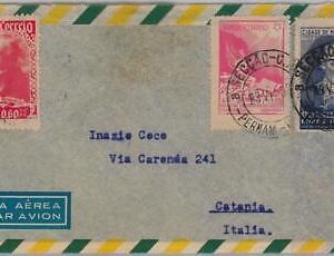39523 - BRAZIL -  POSTAL HISTORY - AIRMAIL COVER to ITALY - 1932