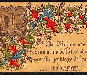 ab2040 - CARTOLINA D'EPOCA - MILANO Città