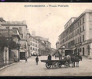 ab3212 - CARTOLINA D'EPOCA - Roma Provincia - Civitavecchia  1918