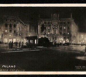ab2048 - CARTOLINA D'EPOCA - MILANO Città : Piazza Cordusio