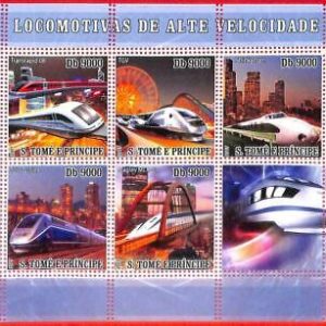A4093 - SAO TOME & PRINCE - ERROR MISPEF, Miniatur s: 2007,...