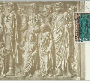 81206 - CARTOLINA Maximu  con  annullo speciale CONGRESSO FORENSE CATANIA 1975