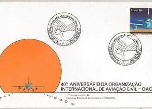 42627 - BRAZIL -  POSTAL HISTORY-FDC COVER:CIVIL AVIATION airplanes 1984