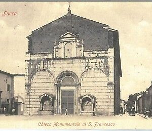 73566 - CARTOLINA d'Epoca - LUCCA  citta' - CHIESA SAN FRANCESCO