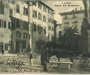 73585 - CARTOLINA d'Epoca - LUCCA  citta' - PIAZZA XX Settembre