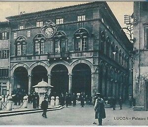 73584 - CARTOLINA d'Epoca - LUCCA  citta' -  PALAZZO PRETORIO