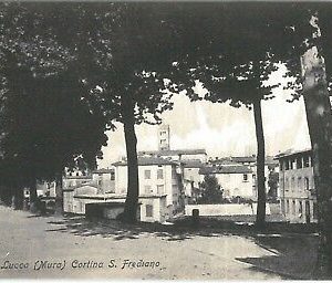 73596 - CARTOLINA d'Epoca - LUCCA  citta' -  CORTINA SAN FREDIANO