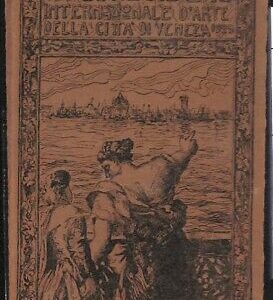 Lib490 - CARTOLINA d'Epoca Illustrata - ESPOSIZIONE ARTE VENEZIA 1929  Boschini