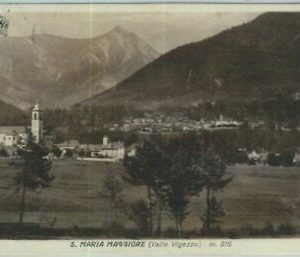 91076  - CARTOLINA d'Epoca - NOVARA Provincia  -  SANTA MARIA MAGGIORE 1925