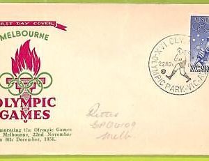 ZA1373 - Australia - POSTAL HISTORY - FDC Cover - Olympic Game - 1956