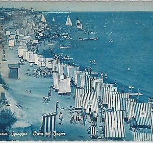 CARTOLINA d'Epoca - RIMINI provincia : Bellaria 1955