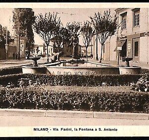 ab2076 - CARTOLINA D'EPOCA - MILANO Città : Via Farini