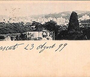ab3258 - CARTOLINA D'EPOCA - Roma Provincia - Frascati  1899