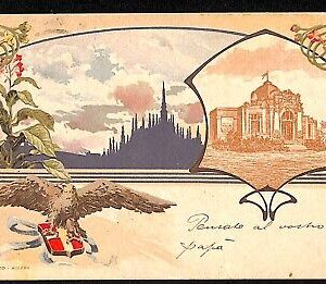 ab2084 - CARTOLINA D'EPOCA - MILANO Città