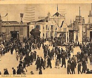 ab2089 - CARTOLINA D'EPOCA - MILANO Città : Fiera di Milano
