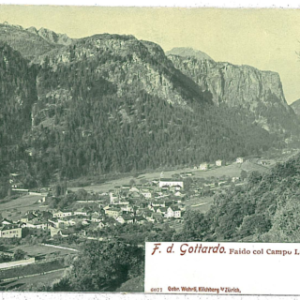 06209 - Vintage POSTCARD Ansichtskarten SWITZERLAND - SCHWEIZ - TICINO - FAIDO