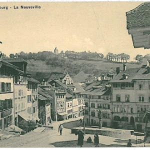 06208 - Vintage POSTCARD Ansichtskarten SWITZERLAND - SCHWEIZ -  FRIBOURG