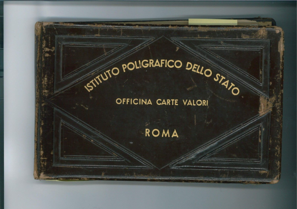 P3873 - ISTITUTO PLIGRAFICO DELLO STATO. LIBRICINO IN PELLE, CAMPIONARIO - immagine 8