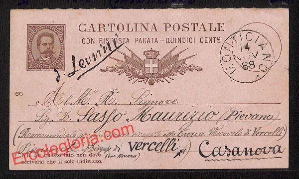 ai5641 - STORIA POSTALE - Siena Provincia - Monticiano
