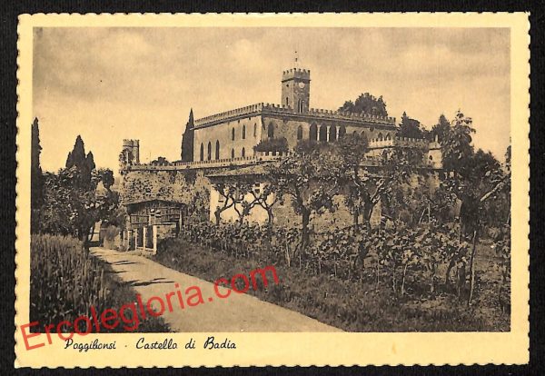 ai5643 - CARTOLINA D' EPOCA - Siena Provincia - Poggibonsi