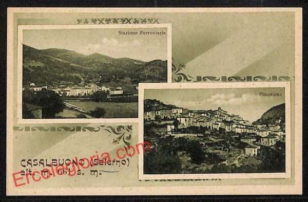 ai4558 - CARTOLINA D'EPOCA - Salerno Provincia - Casalbuono