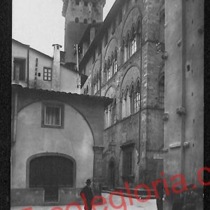 ag6223 - CARTOLINA D'EPOCA - Lucca Città - Palazzo Guinici