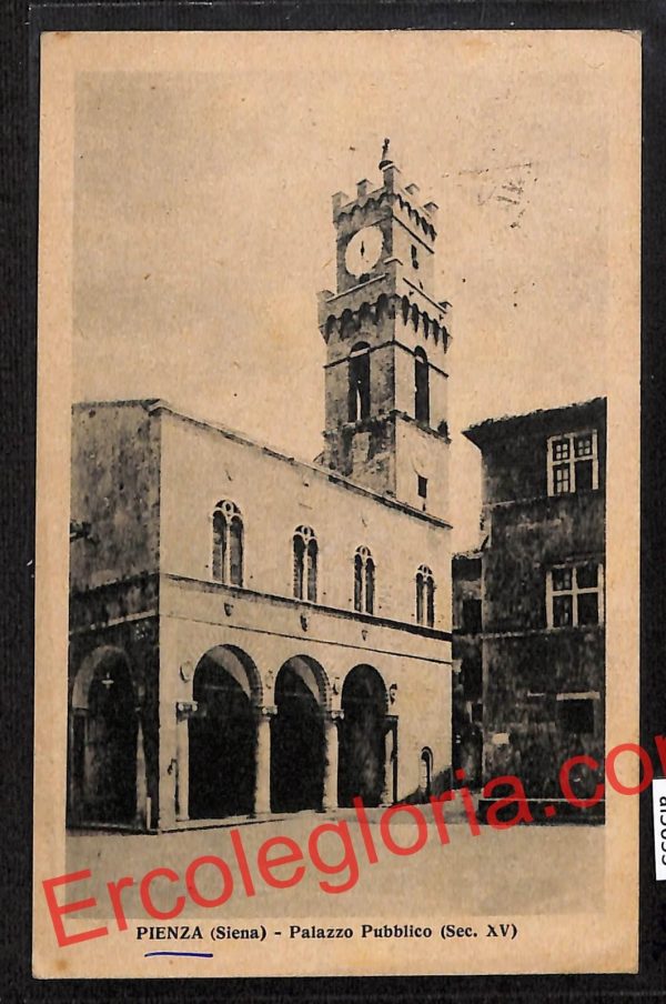 ai5653 - CARTOLINA D' EPOCA - Siena Provincia - Pienza