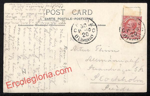 ai0959 - CARTOLINA D'EPOCA - Roma Città - Vera Foto - immagine 2