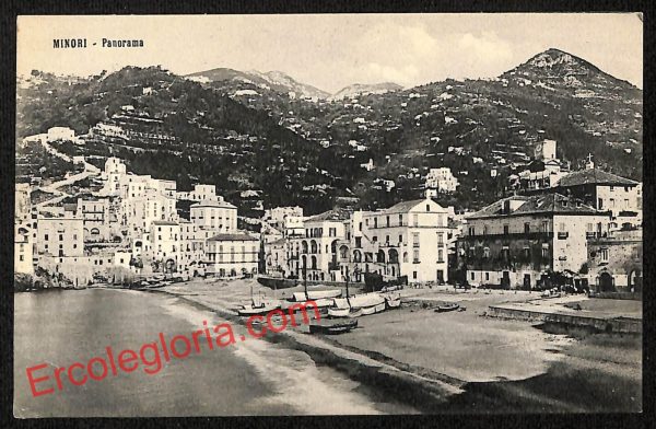 ai4570 - CARTOLINA D'EPOCA - Salerno Provincia - Minori