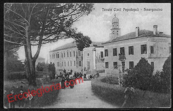 ai0961 - CARTOLINA D'EPOCA - Roma Città - Tenuta Conti Papadopoli