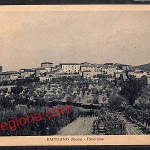 ai5659 - CARTOLINA D' EPOCA - Siena Provincia - Rapolano