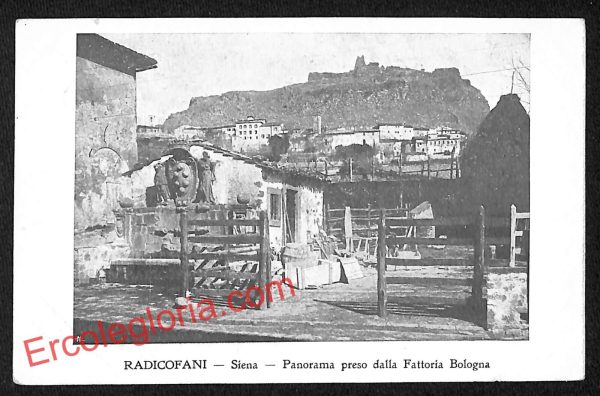 ai5661 - CARTOLINA D' EPOCA - Siena Provincia - Radicofani