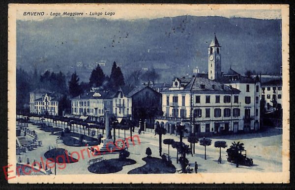ag5706 - CARTOLINA D'EPOCA - Lago Maggiore - BAVENO