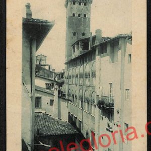ag6241 - CARTOLINA D'EPOCA - Lucca Città - Palazzo Guinigi