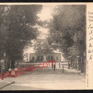 ag6244 - CARTOLINA D'EPOCA - Lucca Città - Piazza Vittorio Emanuele