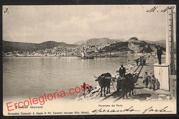 ah5199 - CARTOLINA D'EPOCA - Palermo Provincia - Termini Imerese