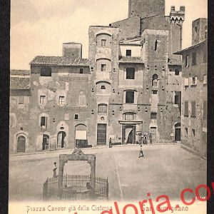 ai5681 - CARTOLINA D' EPOCA - Siena Provincia - San Gimignano
