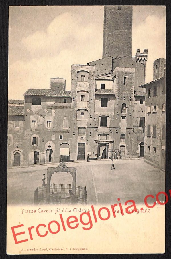 ai5681 - CARTOLINA D' EPOCA - Siena Provincia - San Gimignano