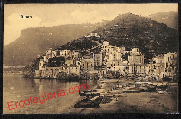 ai4573 - CARTOLINA D'EPOCA - Salerno Provincia - Minori