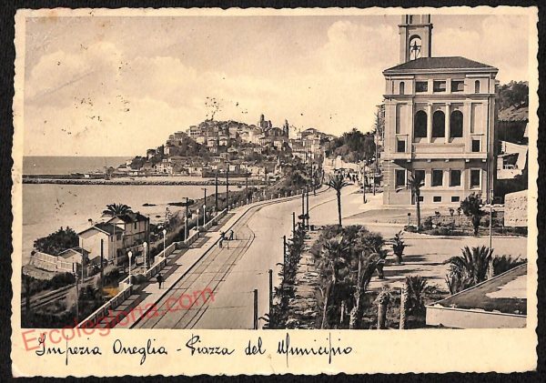 ag4446 - CARTOLINA D'EPOCA - Imperia Città - Panorama