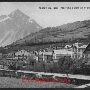 ad9895 - CARTOLINA  D'EPOCA - Aosta Provincia - Busson