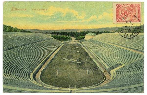 P3407 -OLYMPIC GAMES , GREECE 11.4.1906, EARLY DATE, FROM ATHENS TO FRANCE,